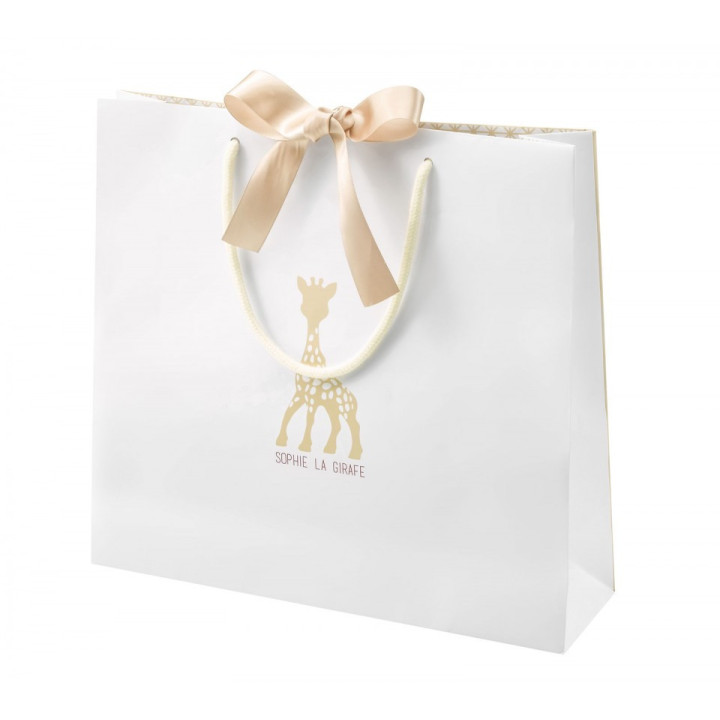 Set Cadou SOPHIEsticat Cu Girafa Sophie Si Inel Dentitie