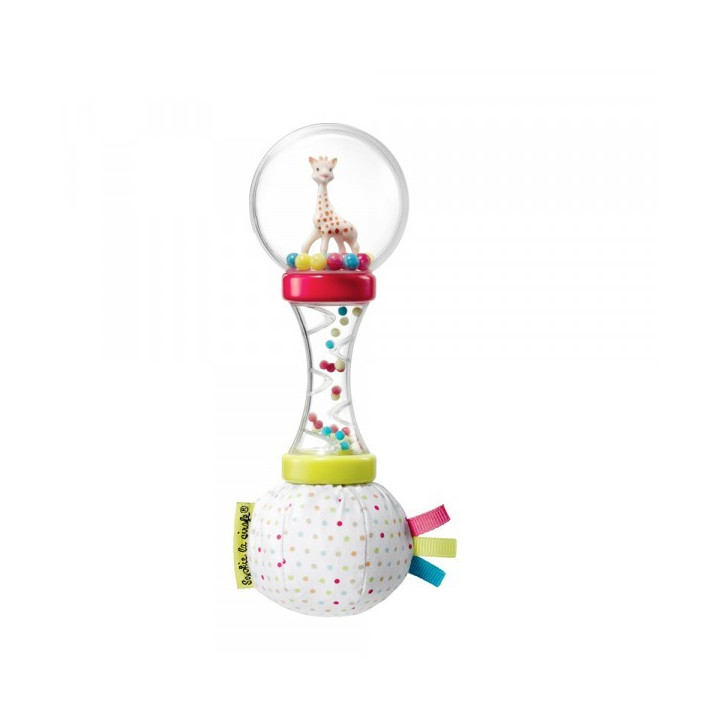Set Cadou SOPHIEsticat Cu Girafa Sophie Si Zornaitoare Maracas Sophie
