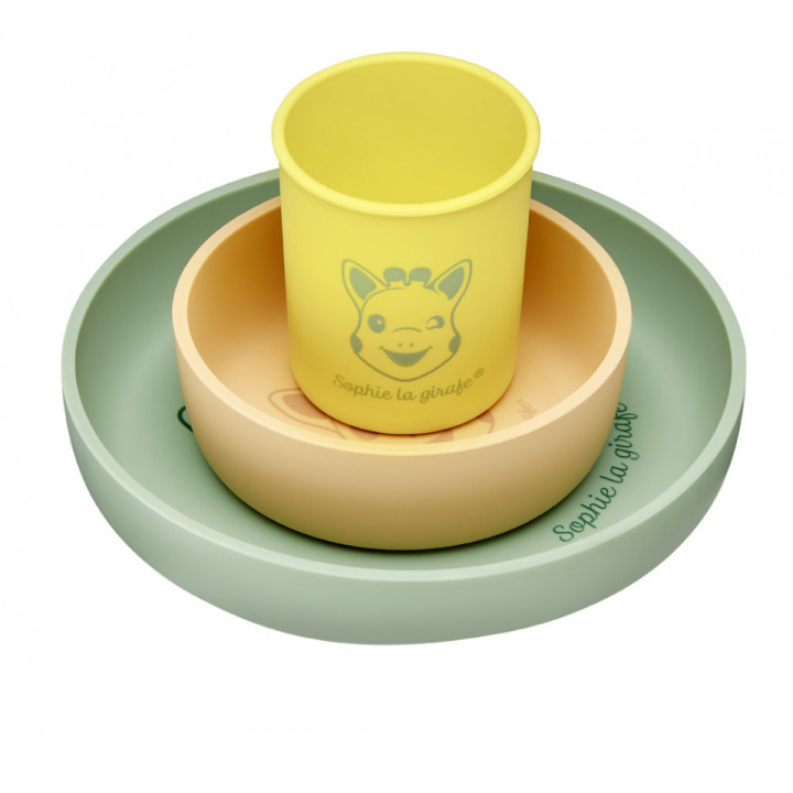 Set De Masa Silicon Girafa Sophie
