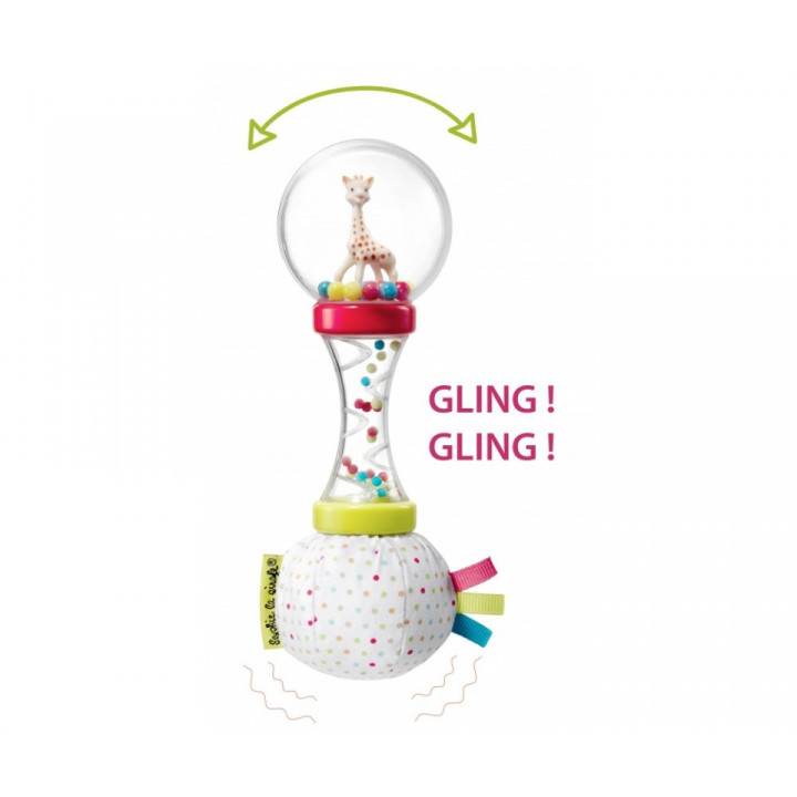 Zornaitoare Maracas Girafa Sophie
