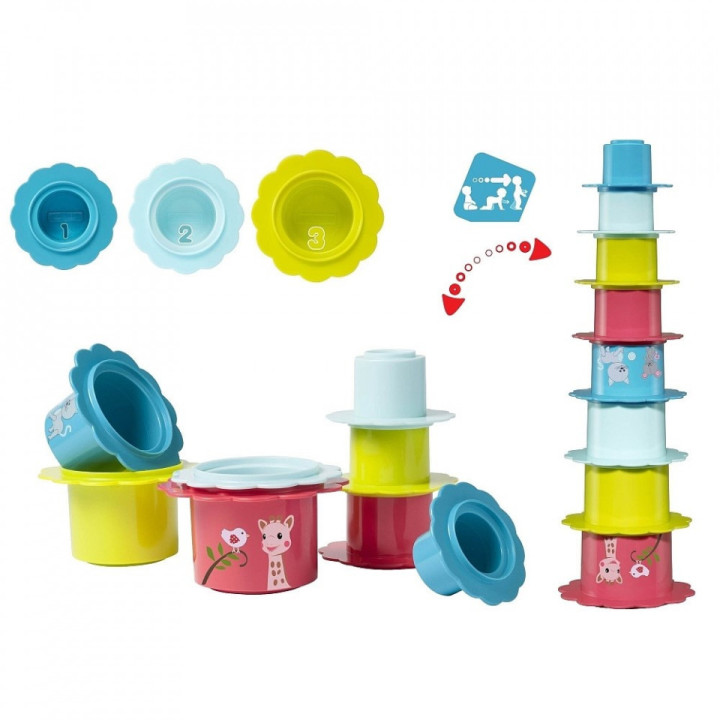 Piramida De Flori Girafa Sophie