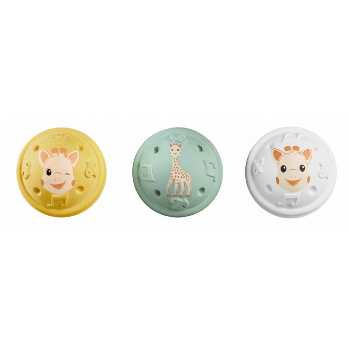 Set 3 Bile Muzicale Girafa Sophie - HEARING