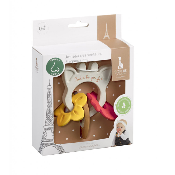 Inel Dentitie Aromat Girafa Sophie - SENSE OF SMELL