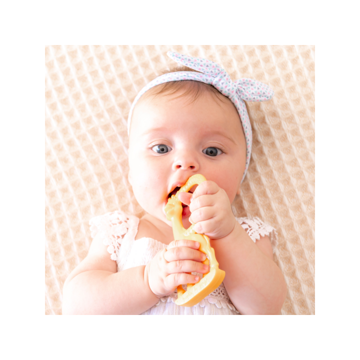 Inel Dentitie Vanilie Girafa Sophie - Diverse Culori