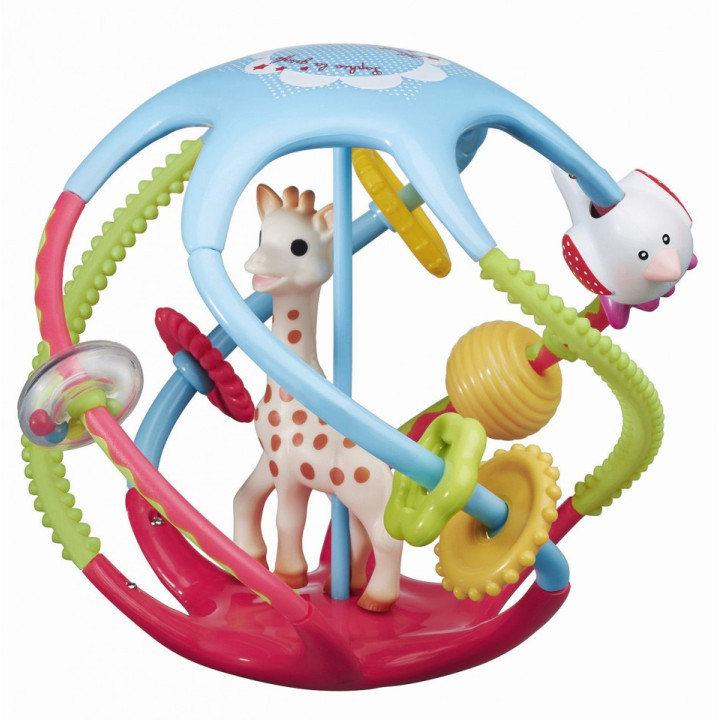 Minge Zornaitoare Si De Dentitie Twistin'Ball Girafa Sophie