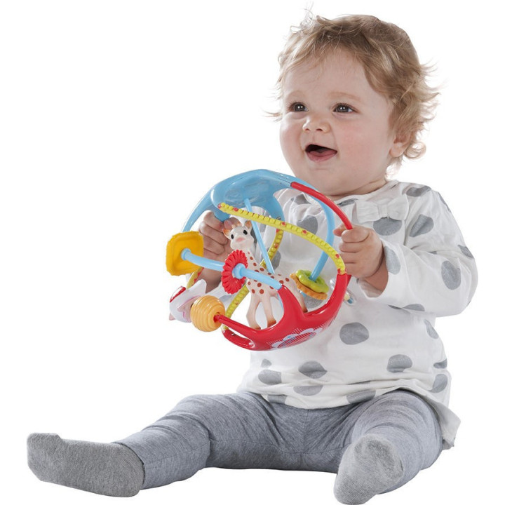 Minge Zornaitoare Si De Dentitie Twistin'Ball Girafa Sophie