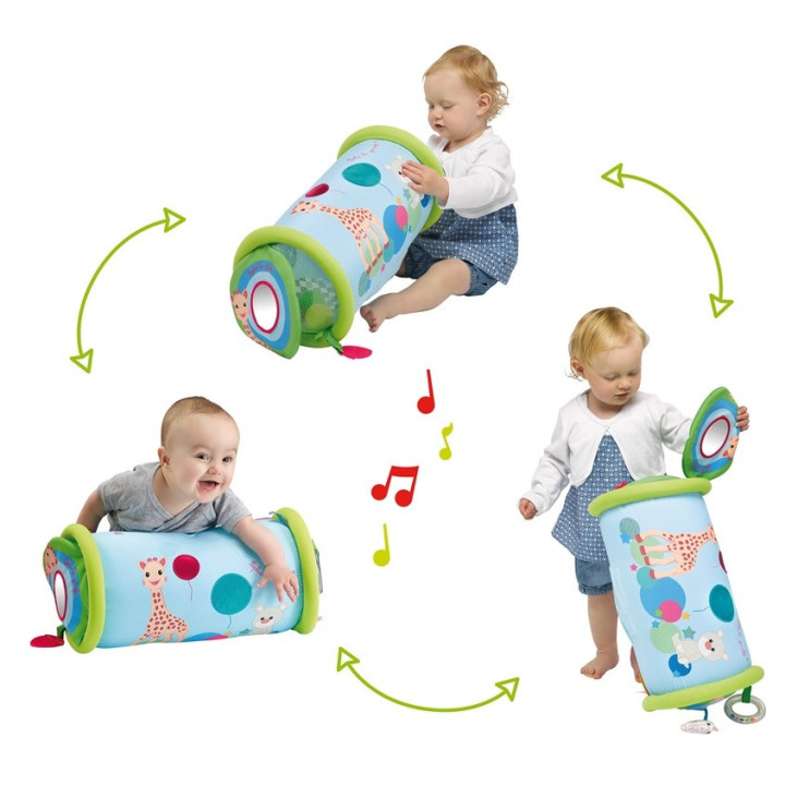 Prima Mea Jucarie Gonflabila Rollin' Cu Activitati Girafa Sophie