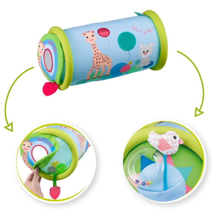 Prima Mea Jucarie Gonflabila Rollin' Cu Activitati Girafa Sophie