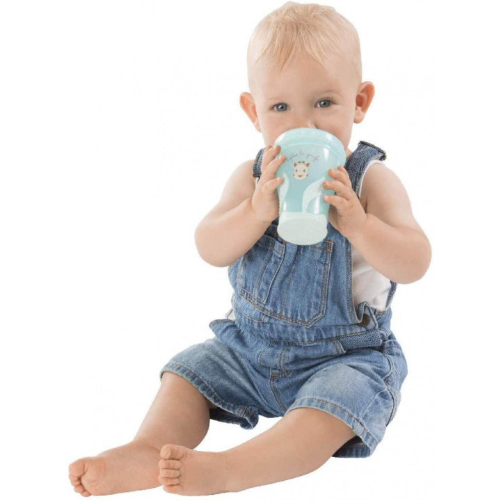 Pahar Anti-curgere 200 ml Girafa Sophie