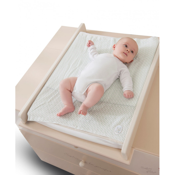 Set 4 Scutece Din Bumbac 70x70 cm Girafa Sophie